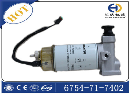 重慶挖掘機配件大全 小松PC200-8油水分離器 小松6754-71-7402 小松PC220-8手油泵